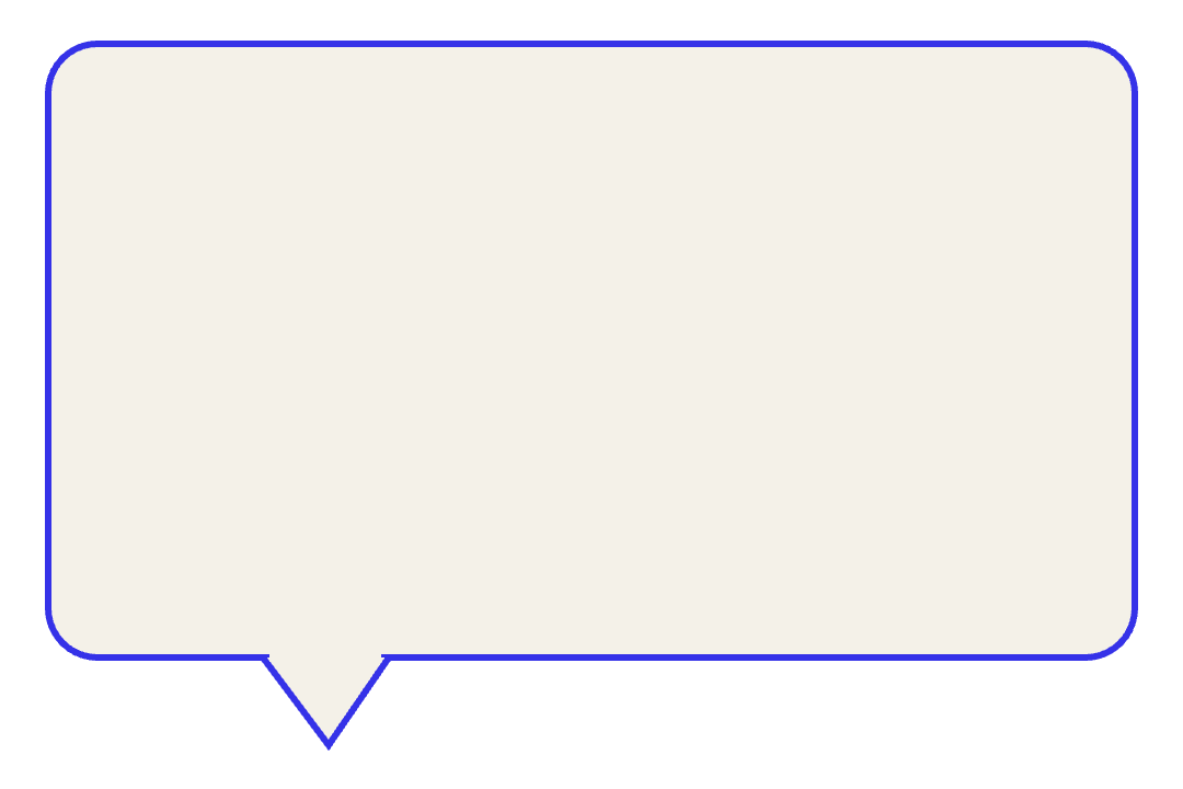Speech bubble — Miff creator asset