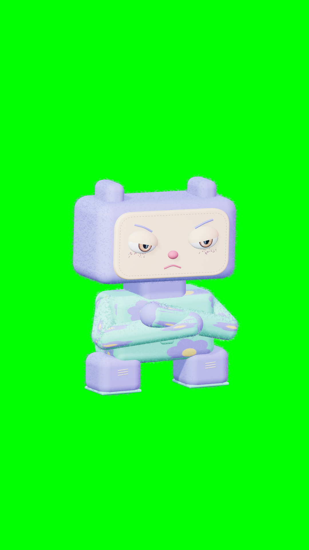 Green screen — Miff creator asset