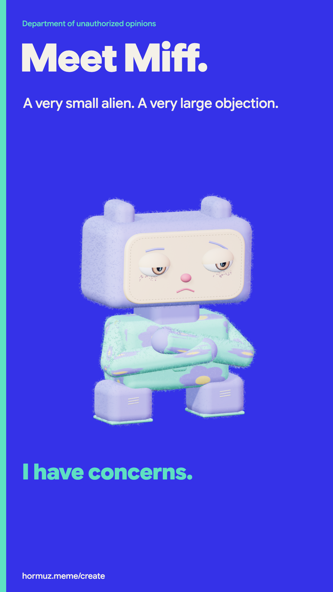 Story — Miff creator asset