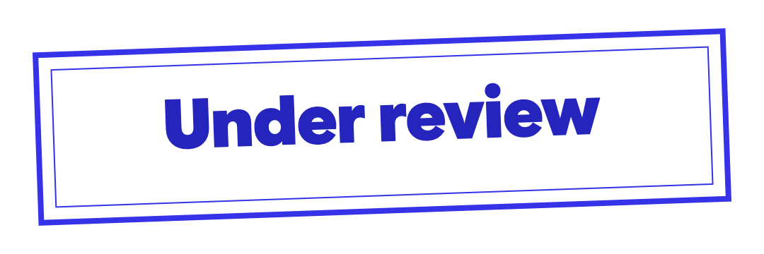 Under review — Miff creator asset